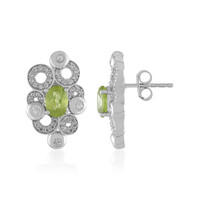 Peridot Silver Earrings (de Melo)
