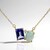 Collier en or et Tanzanite AAA (CIRARI)