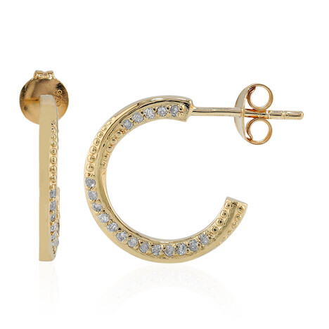 I3 (I) Diamant-Silberohrringe