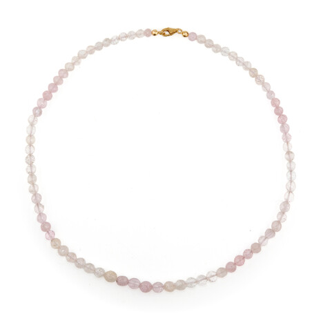 9K Morganite Gold Necklace