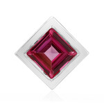 Ciondolo in argento con Topazio Rosa (MONOSONO COLLECTION)