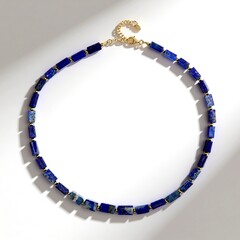 Collier en argent et Lapis-Lazuli