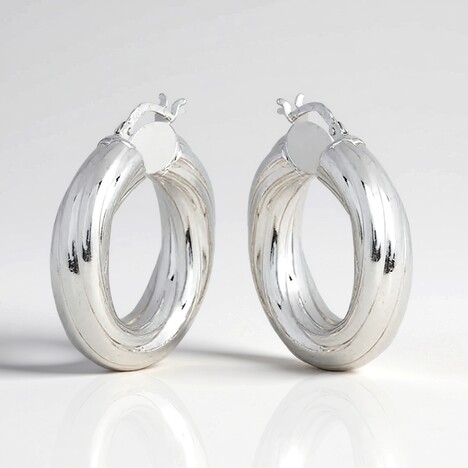 Orecchini in argento (Joias do Paraíso)