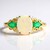 Anello in oro con Opale Australiano (CIRARI)