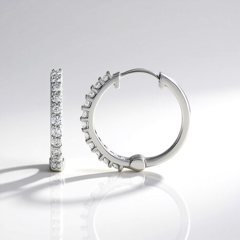 Orecchini in argento con Zircone