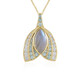 Blue Maniry Labradorite Silver Necklace (KM by Juwelo)
