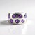 Anello in argento con Ametista Siberiana