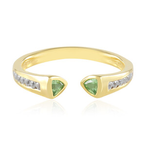 Tanzanian Tsavorite Silver Ring (de Melo)