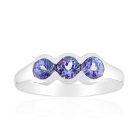 Bague en argent et Tanzanite (Pallanova)
