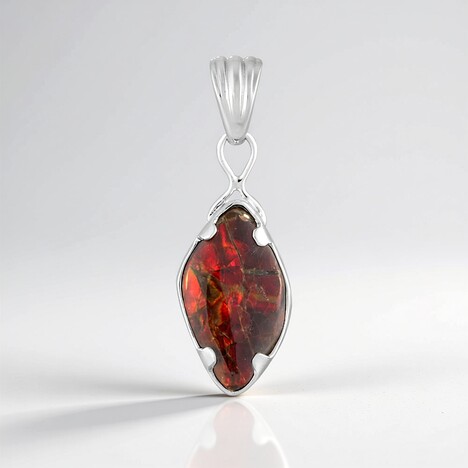 Ciondolo in argento con Ammolite