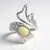 Anello in argento con Opale di Welo (TPC)