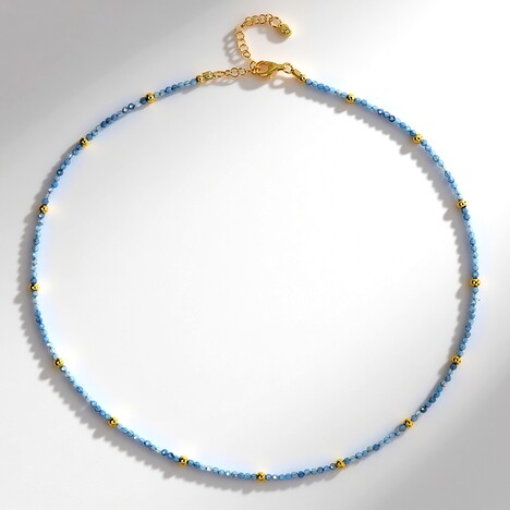 Collana in argento con Acquamarina Brasiliana