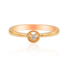 Anello in oro con Diamante Rosa d'Argyle I3 (Mark Tremonti)