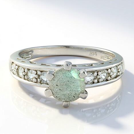 Anello in argento con Spectrolite