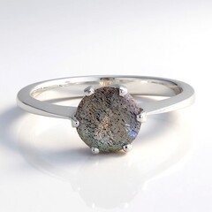 Anello in argento con Spectrolite