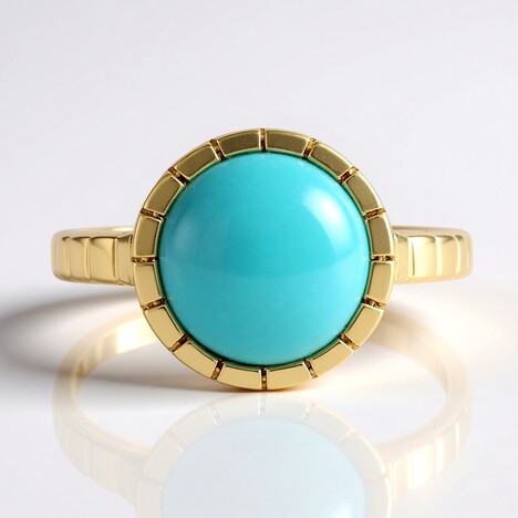 Anello in argento con Turchese Sleeping Beauty (Faszination Türkis)