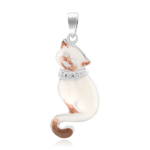 Ciondolo in argento con Zircone