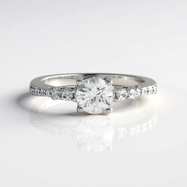 Anillo en plata con Zircón