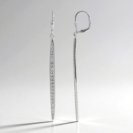 Orecchini in argento con Zircone