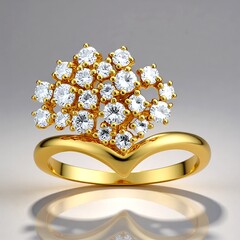 Anello in oro con Diamante SI1 (G)