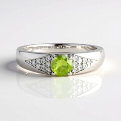 Anello in argento con Sfene