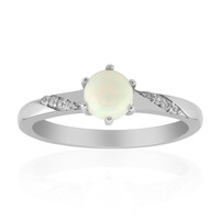 Anello in argento con Opale di Welo