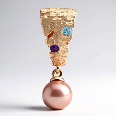 Ciondolo in argento con Perla Ming