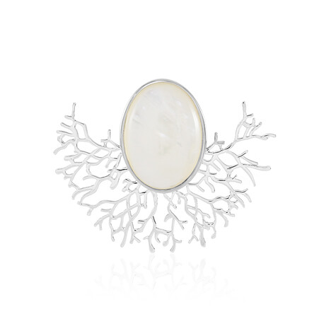 Perlmutt-Silberanhänger (MONOSONO COLLECTION)