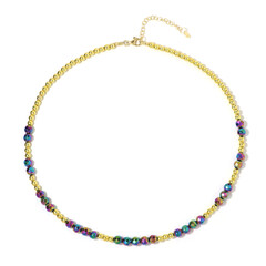 Collar en plata con Hematita mística