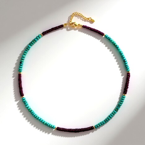 Collana in argento con Turchese