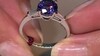 Anillo en oro con Tanzanita AAA (CIRARI)
