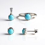Anello in argento con Turchese Sleeping Beauty (Faszination Türkis)