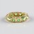 Anello in oro con Tsavorite della Tanzania (de Melo Gold)