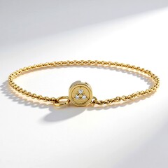 Bracciale in argento con Diamante SI1 (G)