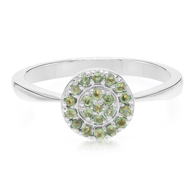 Anello in argento con Alessandrite