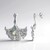 Orecchini in argento con Opale di Welo (MONOSONO COLLECTION)