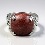Anello in argento con Thulite