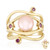Pink Freshwater Pearl Silver Ring (TPC)