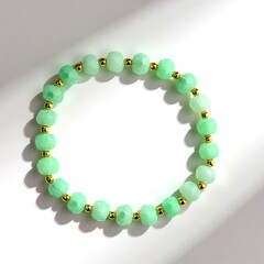 Bracciale con Quarzo Verde