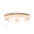 9K SI1 Argyle Rose De France Diamond Gold Ring (Annette)