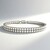 Bracciale in argento con Topazio Bianco