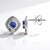 Orecchini in argento con Tanzanite (Pallanova)