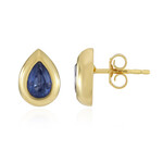 Orecchini in argento con Cianite del Nepal