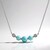 Collana in argento con Larimar