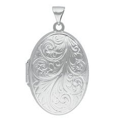 Silberanhänger Medaillon