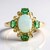 Anello in oro con Opale di Welo AAA (CIRARI)