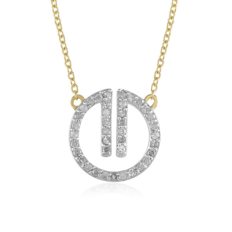 Collier en argent et Diamant I3 (J)