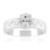 Herkimer Diamond Quartz Silver Ring (Pallanova)