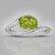 Anello in argento con Peridoto