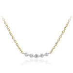 Collar en plata con Diamante VS1 (G) (Annette)